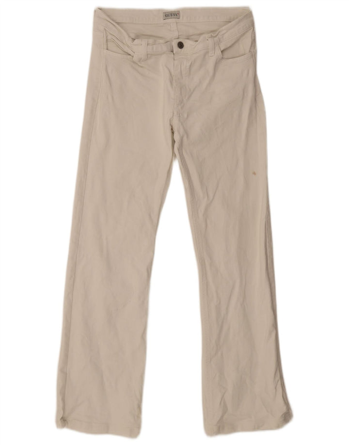 Guess Ανδρικό τζιν Bootcut W34 L28 Off White