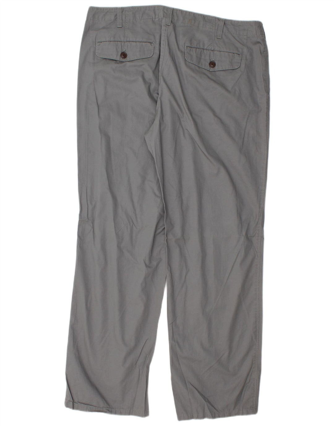 EDDIE BAUER Ανδρικό ίσιο παντελόνι Chino W38 L32 Γκρι βαμβακερό