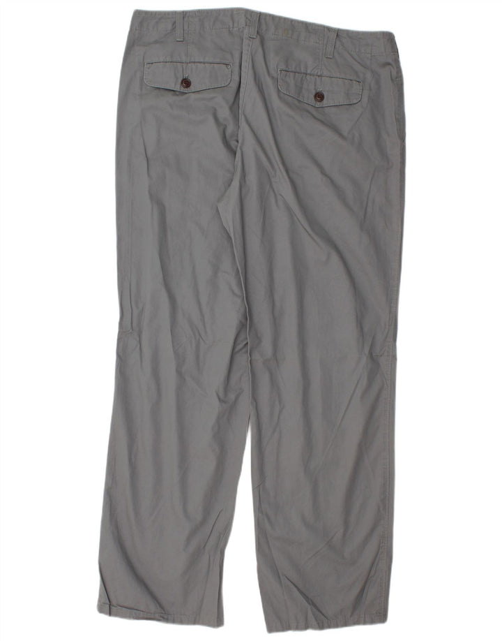 EDDIE BAUER Ανδρικό ίσιο παντελόνι Chino W38 L32 Γκρι βαμβακερό
