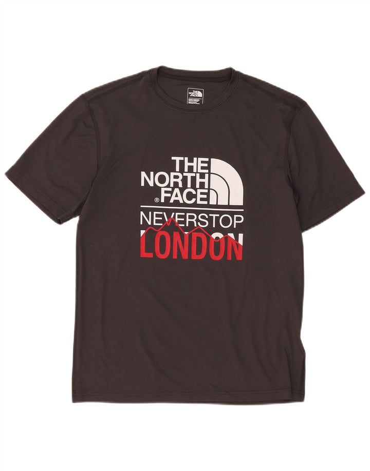 Ανδρικό γραφικό T-Shirt North Face Top Small Black Polyester