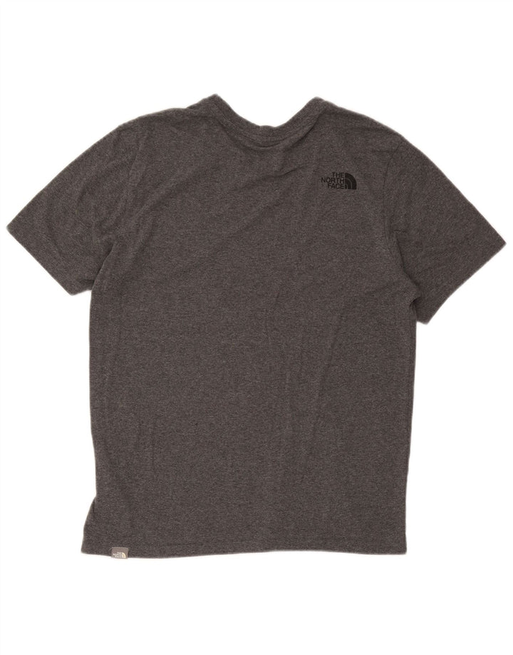 Ανδρικό T-Shirt North Face Top από βαμβακερό μεσαίο γκρι φλιτζάνι