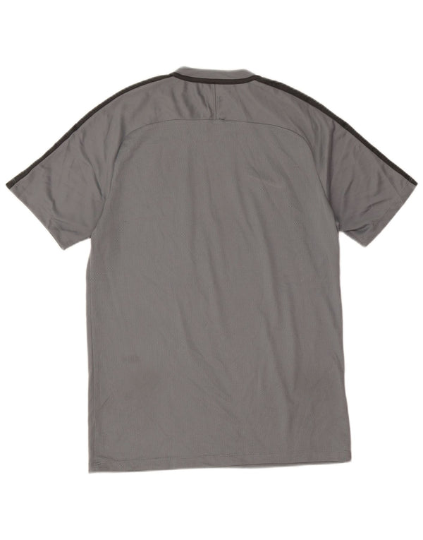 Ανδρικό T-Shirt Nike Dri Fit Τοπ μεσαίου γκρι χρώματος