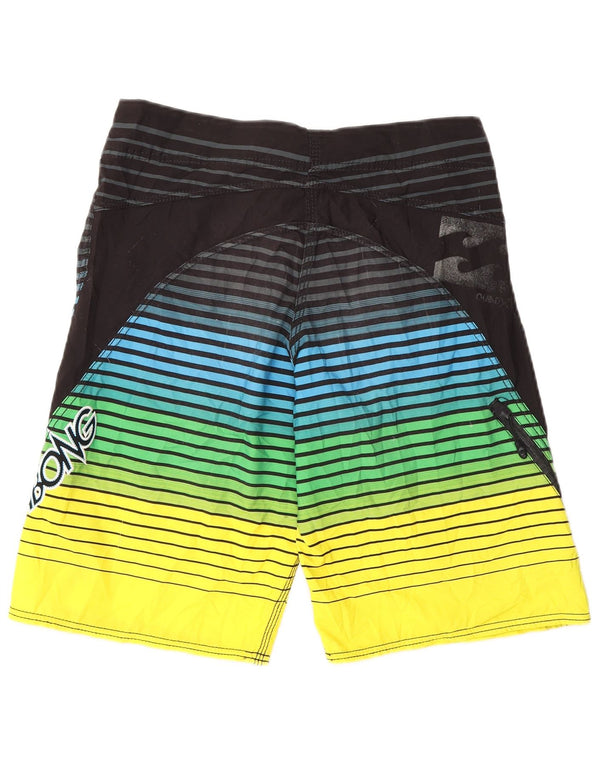 Billabong Boys γραφικά σορτς κολύμβησης 13-14 ετών πολύχρωμα ριγέ