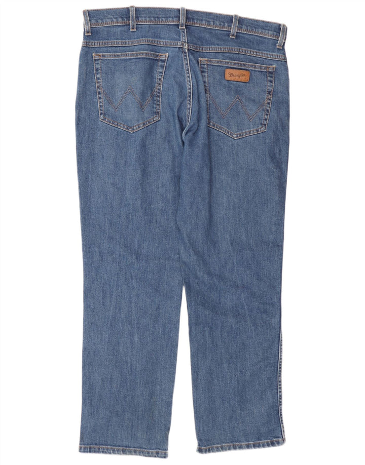 Ανδρικό τζιν ίσιο Wrangler Regular Fit W36 L30 Μπλε βαμβακερό