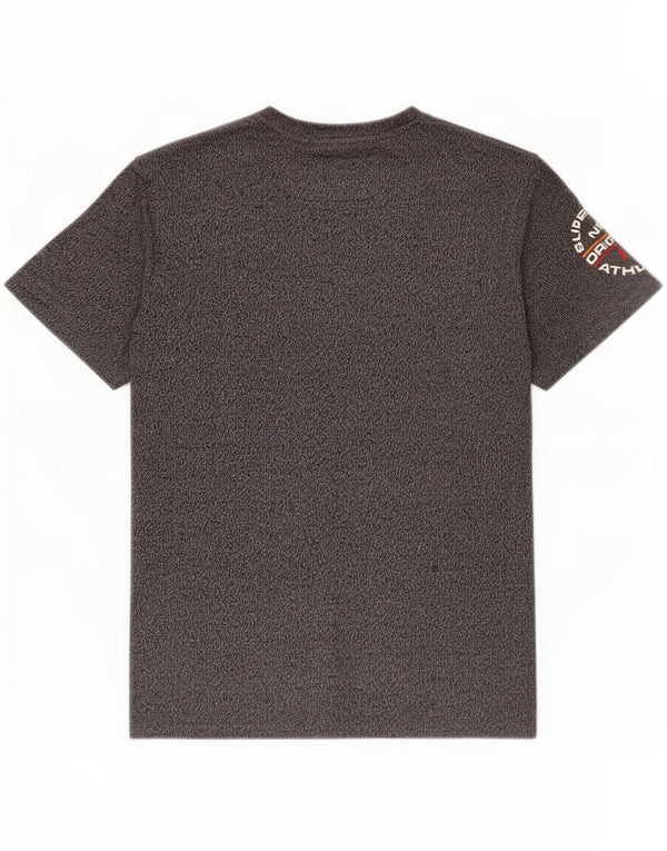 Ανδρικό γραφικό T-Shirt Superdry Top 2XL Γκρι Colourblock Βαμβακερό