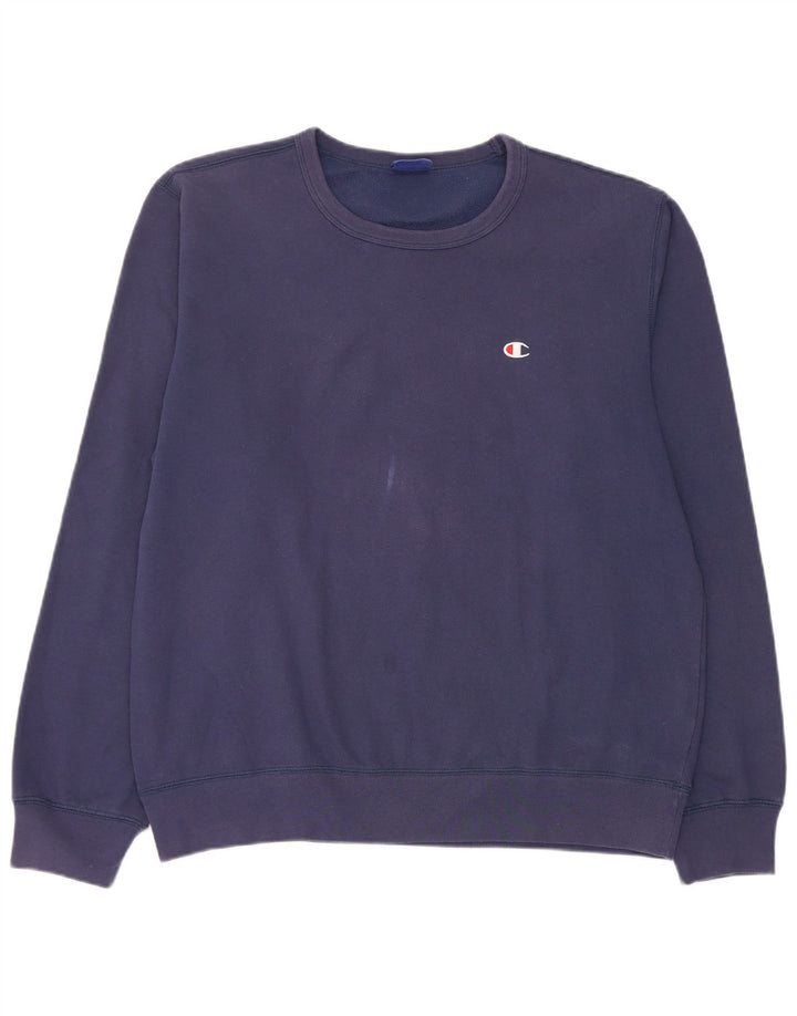 Ανδρική φούτερ Champion Jumper XL Navy Blue Cotton