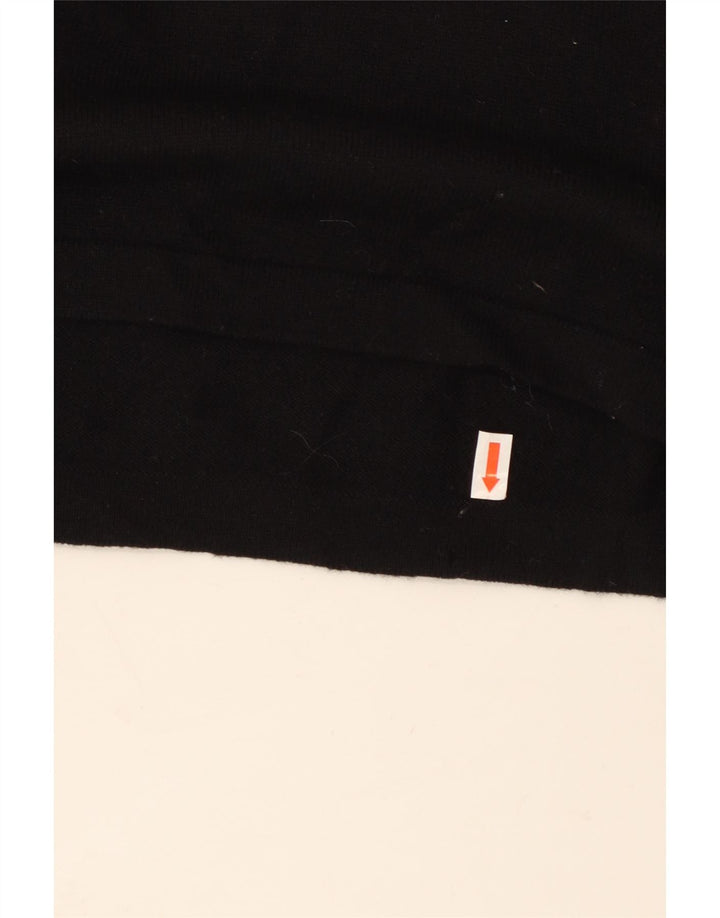 FRED PERRY Γυναικείο πουκάμισο πόλο UK 10 Small μαύρο