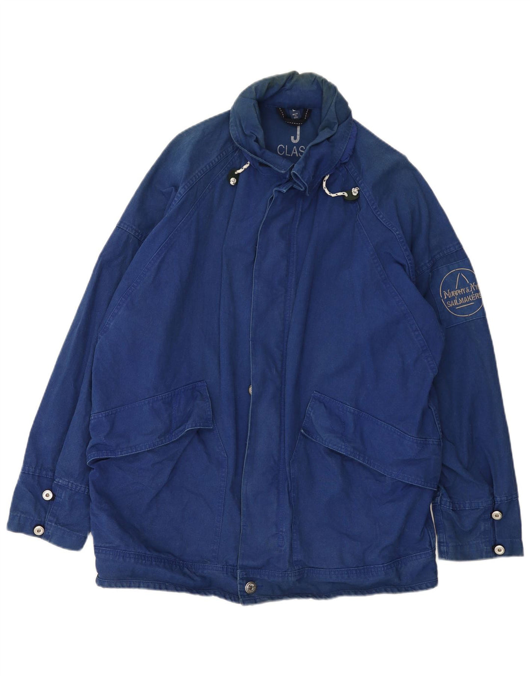 Murphy & Nye Mens Loose Fit Bomber Jacket UK 40 Large Blue
