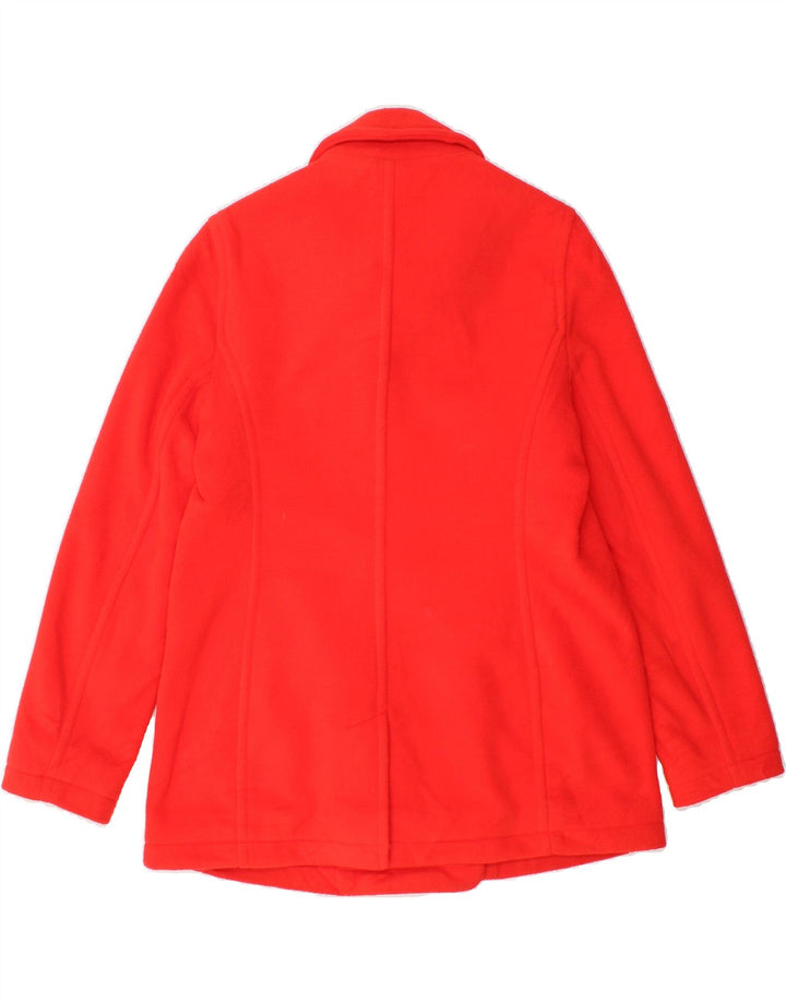 L.L.BEAN Womens Pea Coat UK 6 XS Red Polyester Vintage L.L.Bean and Second-Hand L.L.Bean from Messina Hembry 