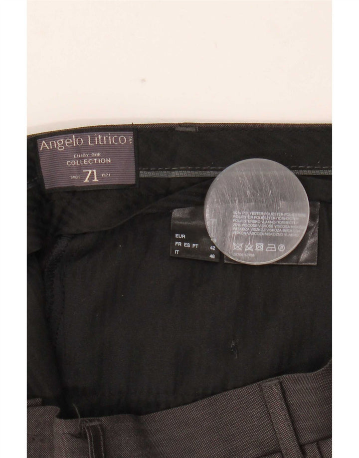 Ανδρικό κοστούμι Angelo Litrico Παντελόνι IT 48 Medium W34 L30 Grey Pinstripe