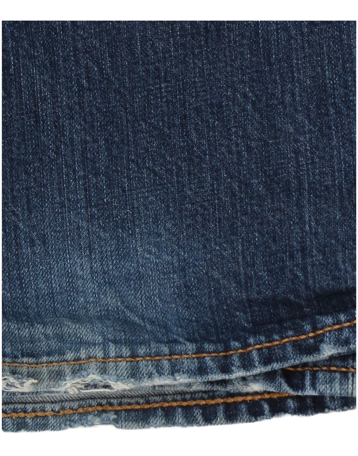 Levi's Mens 504 Straight Jeans W34 L32 Μπλε Βαμβακερό