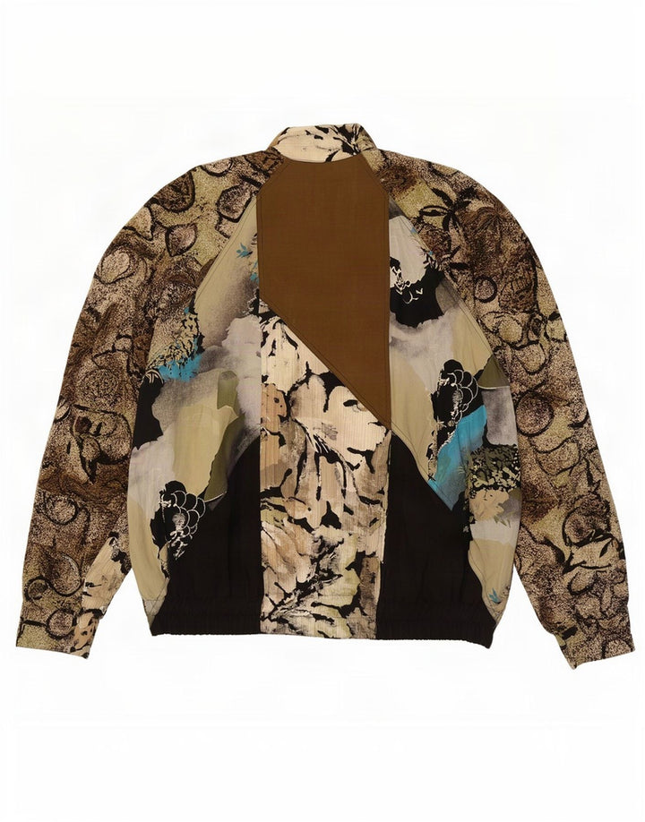 Gerry Weber Γυναικείο Oversized Bomber Jacket EU 40 Medium Khaki Floral Modal