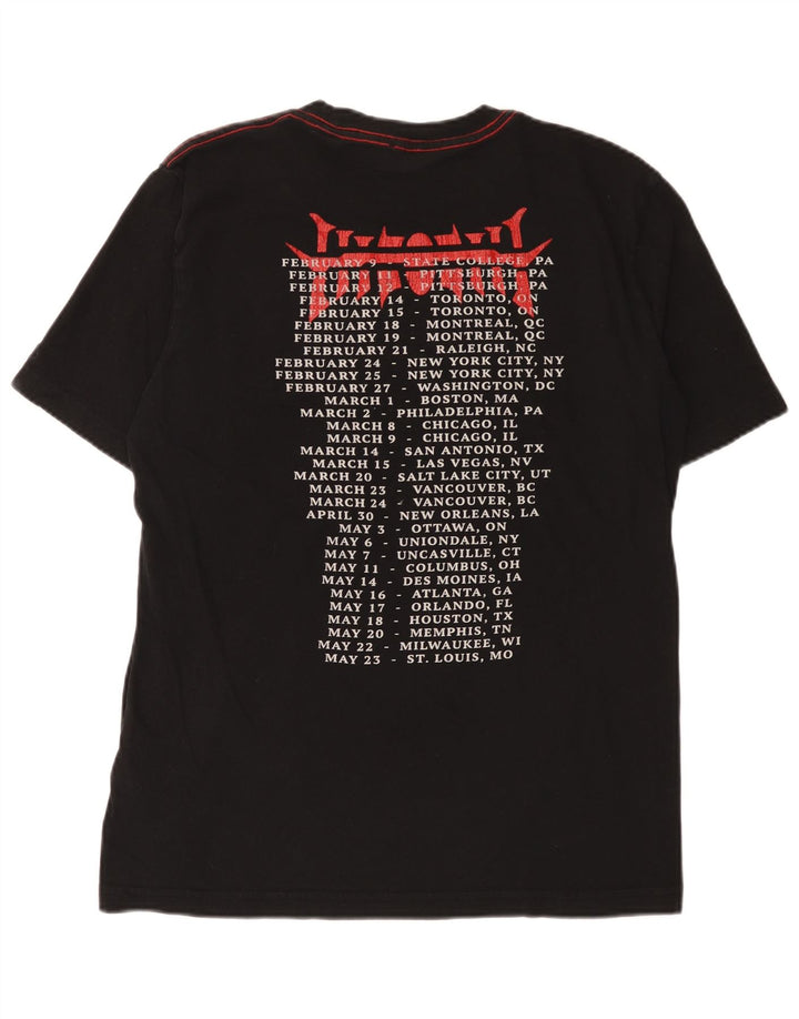 Ανδρικό γραφικό T-Shirt Diesel Top Μεσαίο μαύρο βαμβακερό