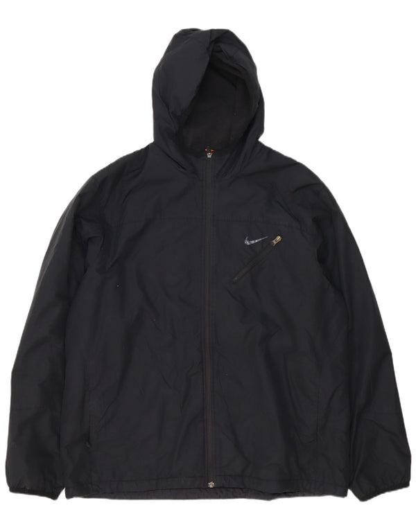 Ανδρική φόρμα με κουκούλα Nike Top Jacket UK 46/48 XL Μαύρο πολυεστέρα