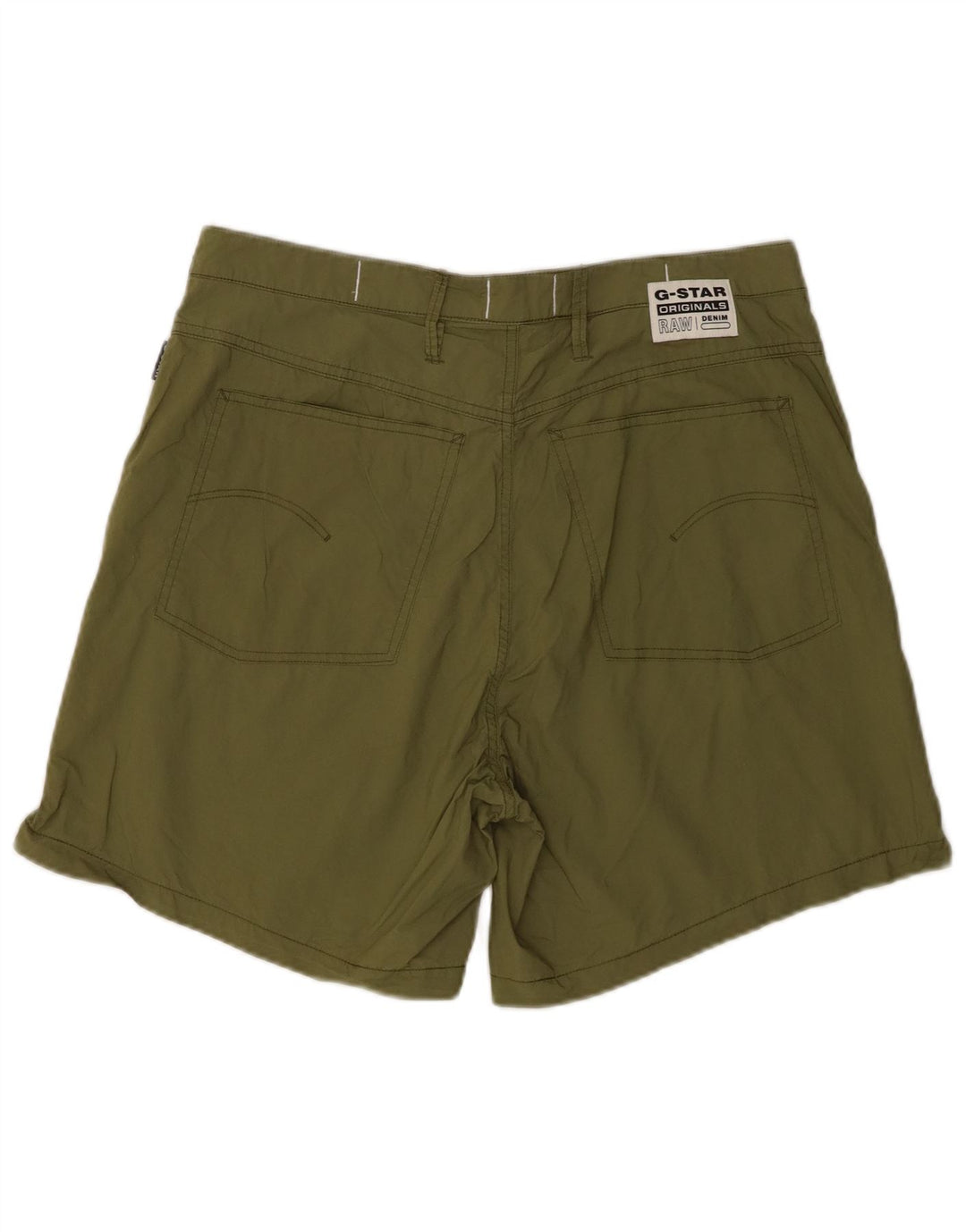 Ανδρικό σορτς Chino G-Star W29 Μικρό Χακί Βαμβακερό