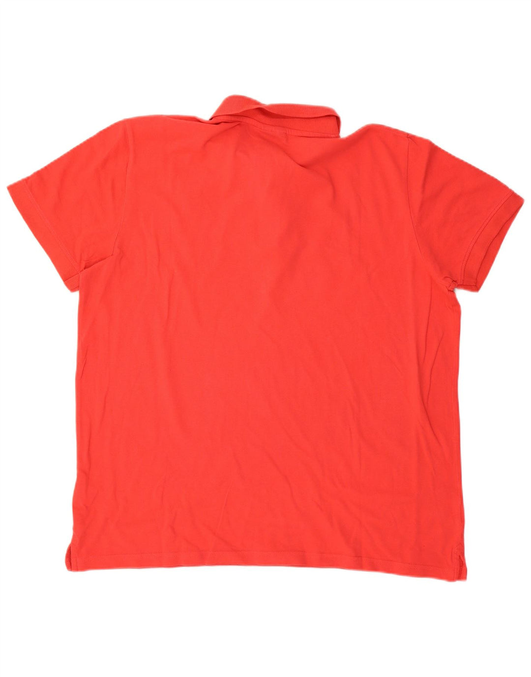 Ανδρικό μπλουζάκι πόλο Kappa 2XL κόκκινο βαμβακερό