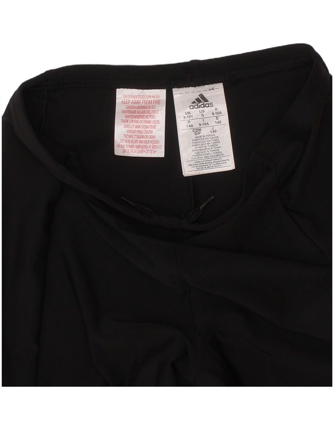 Adidas Girls Sports Short 9-10 Years Μαύρο Πολυεστέρα