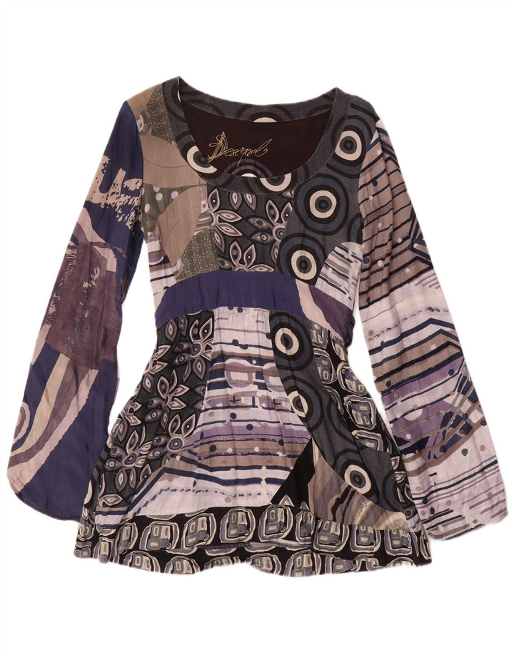 Desigual Γυναικείο Φόρεμα A-Line UK 12 Medium πολύχρωμο γεωμετρικό