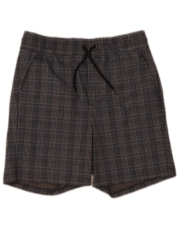 Jack & Jones Ανδρικό σορτς Chino Small W29 Grey Check Polyester
