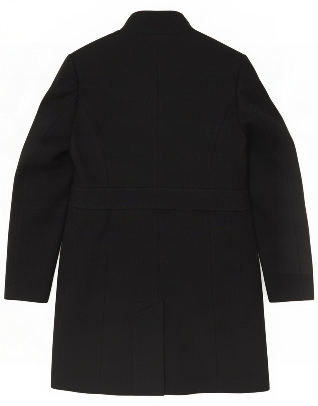 Benetton Γυναικείο παλτό UK 8 Small Black Wool