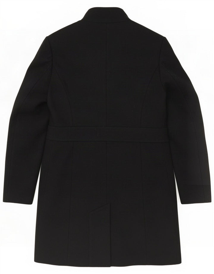 Benetton Γυναικείο παλτό UK 8 Small Black Wool