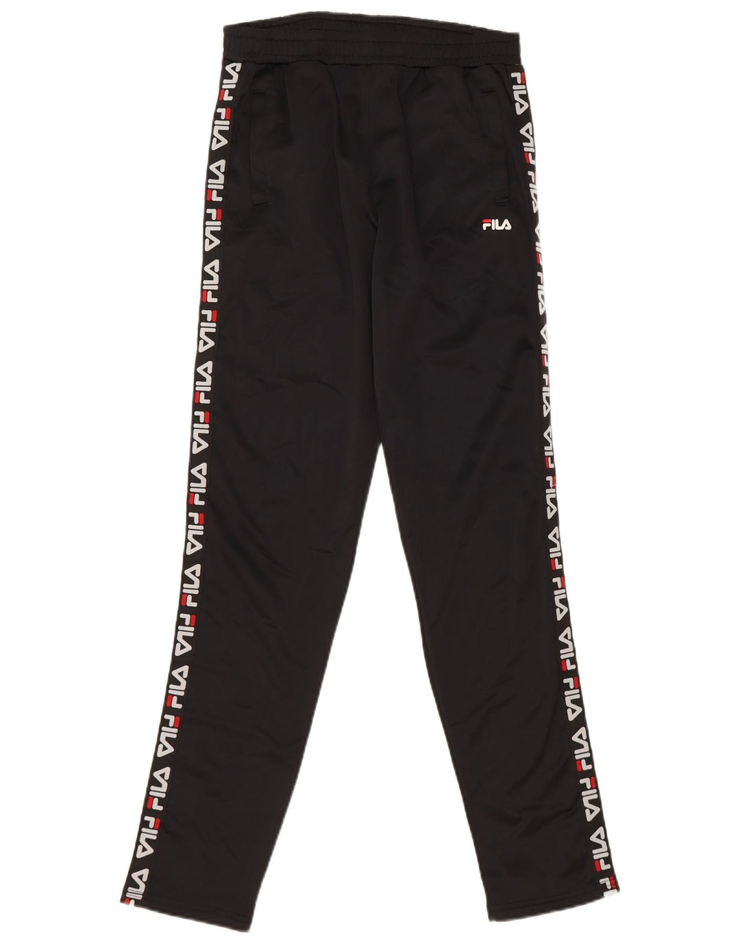 Παντελόνι αθλητικής φόρμας Fila Boys Graphic 13-14 Years Black Polyester