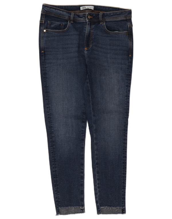 Zara Γυναικείο Skinny Jeans EU 42 Large W32 L27 Blue