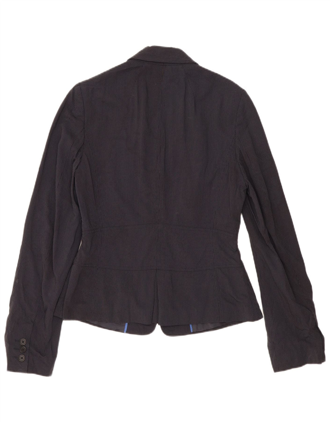 Reiss Γυναικείο σακάκι με 2 κουμπιά UK 12 Medium Navy Blue Pinstripe