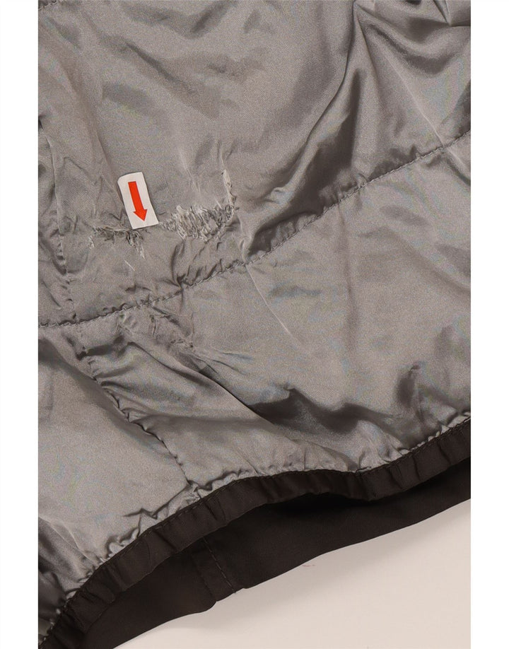 PEUTEREY Ανδρικό παλτό με επένδυση UK 36 Small Grey Polyamide