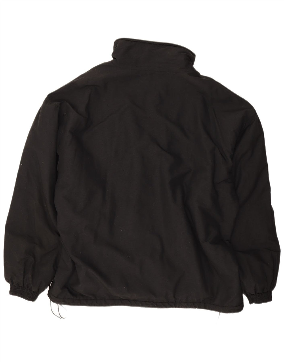 Chiemsee Mens Oversized Windbreaker Jacket UK 42 XL Black Polyester
