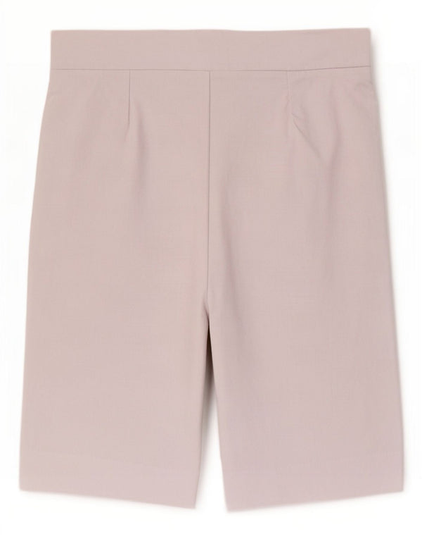 Marks & Spencer Γυναικείο αυτόγραφο casual σορτς UK 18 XL W34 λευκή βισκόζη