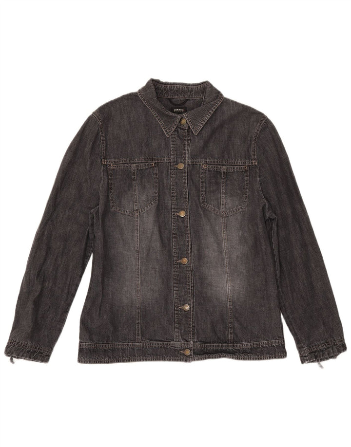 HIRSCH Γυναικείο Τζιν Μπουφάν EU 44 XL Γκρι