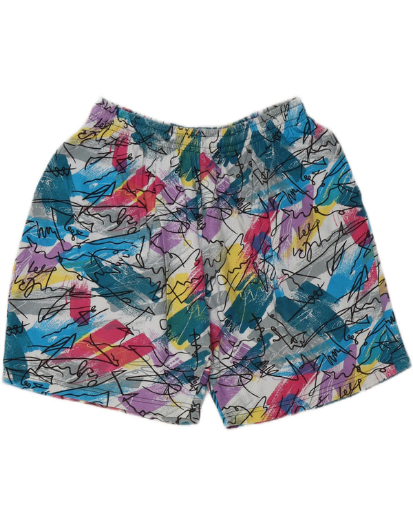 Vintage Boys Graphic Sport σορτς 7-8 ετών Μπλε βαμβακερό