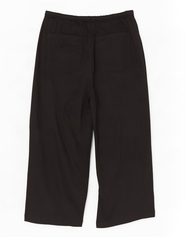 Marks & Spencer Γυναικείο ψηλόμεσο παντελόνι UK 14 Large W32 L24 Black