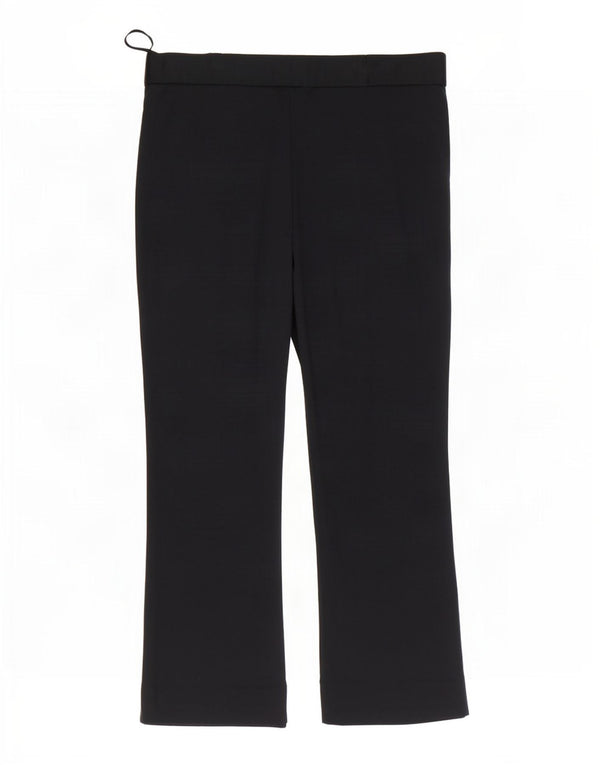 Marks & Spencer Γυναικείο παντελόνι Capri UK 18 XL W38 L24 Navy Blue Viscose