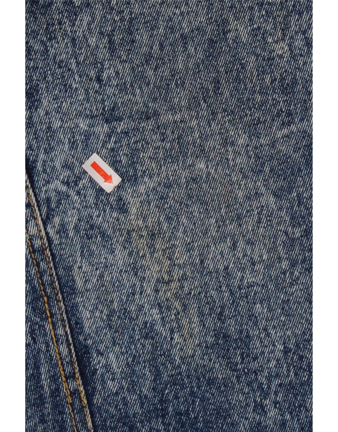 VINTAGE Γυναικεία Τζιν Φούστα W32 Μεγάλη Μπλε