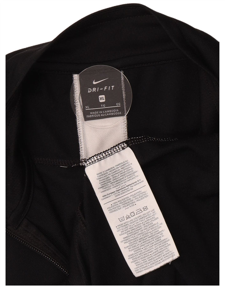 Ανδρική φόρμα Nike Dri Fit Top Jacket XL Black Colorblock Polyester