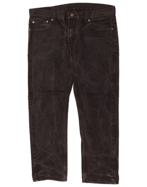 Levi's Mens 511 Slim Tapered Jeans W36 L28 Μαύρο βαμβακερό