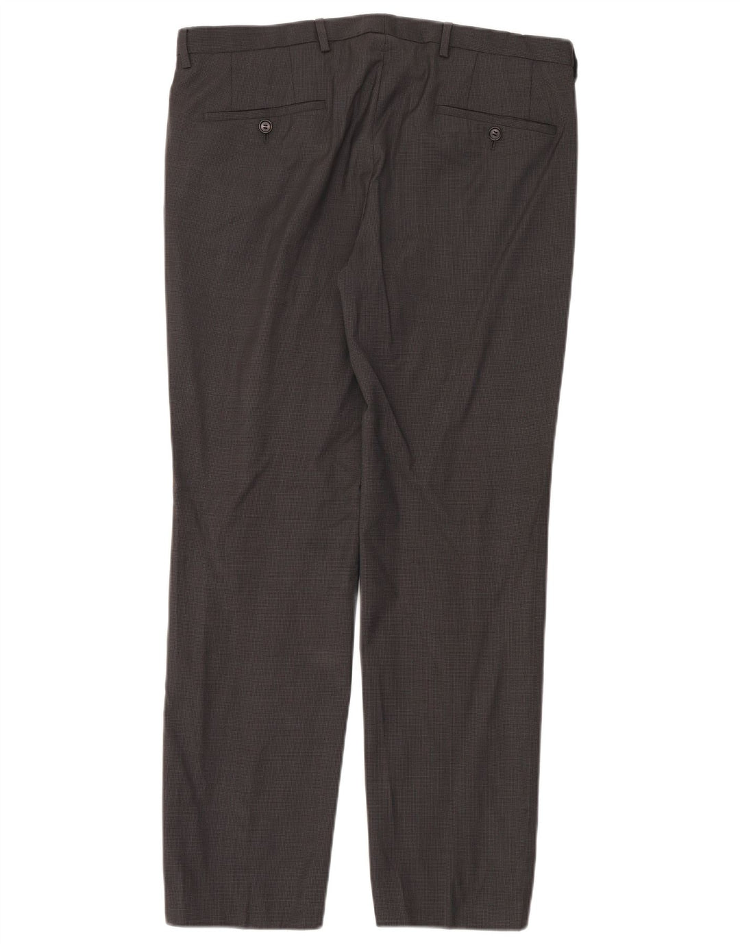 Ανδρικό ίσιο παντελόνι Hugo Boss IT 48 Medium W34 L30 Grey Gingham