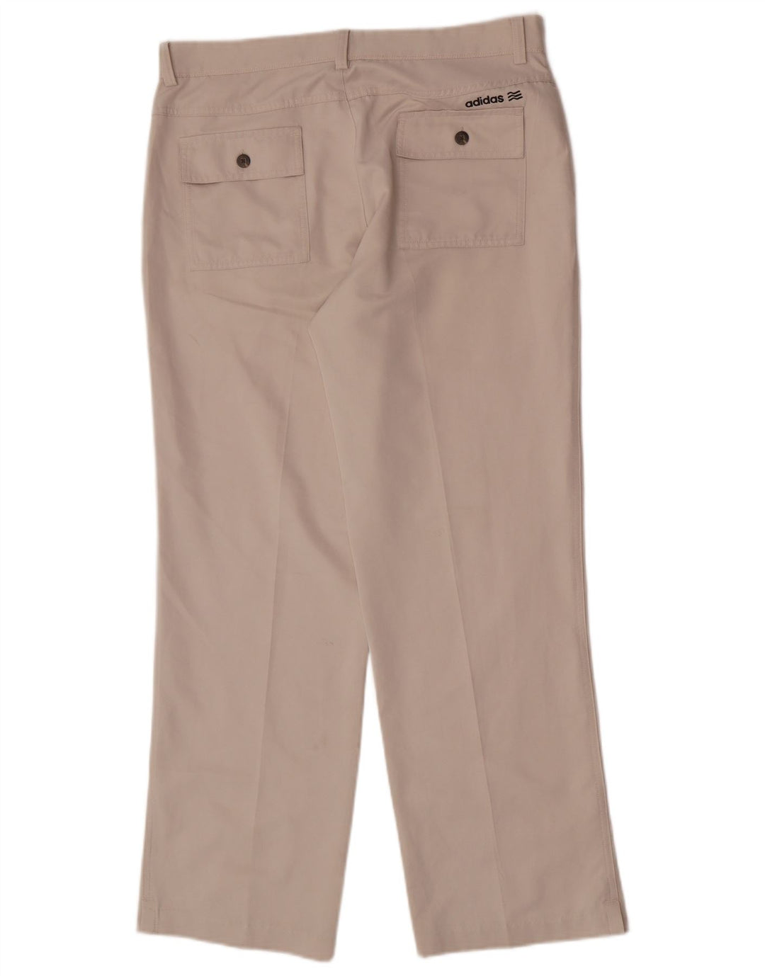 Ανδρικό ίσιο παντελόνι Chino Adidas W32 L30 Beige Polyester