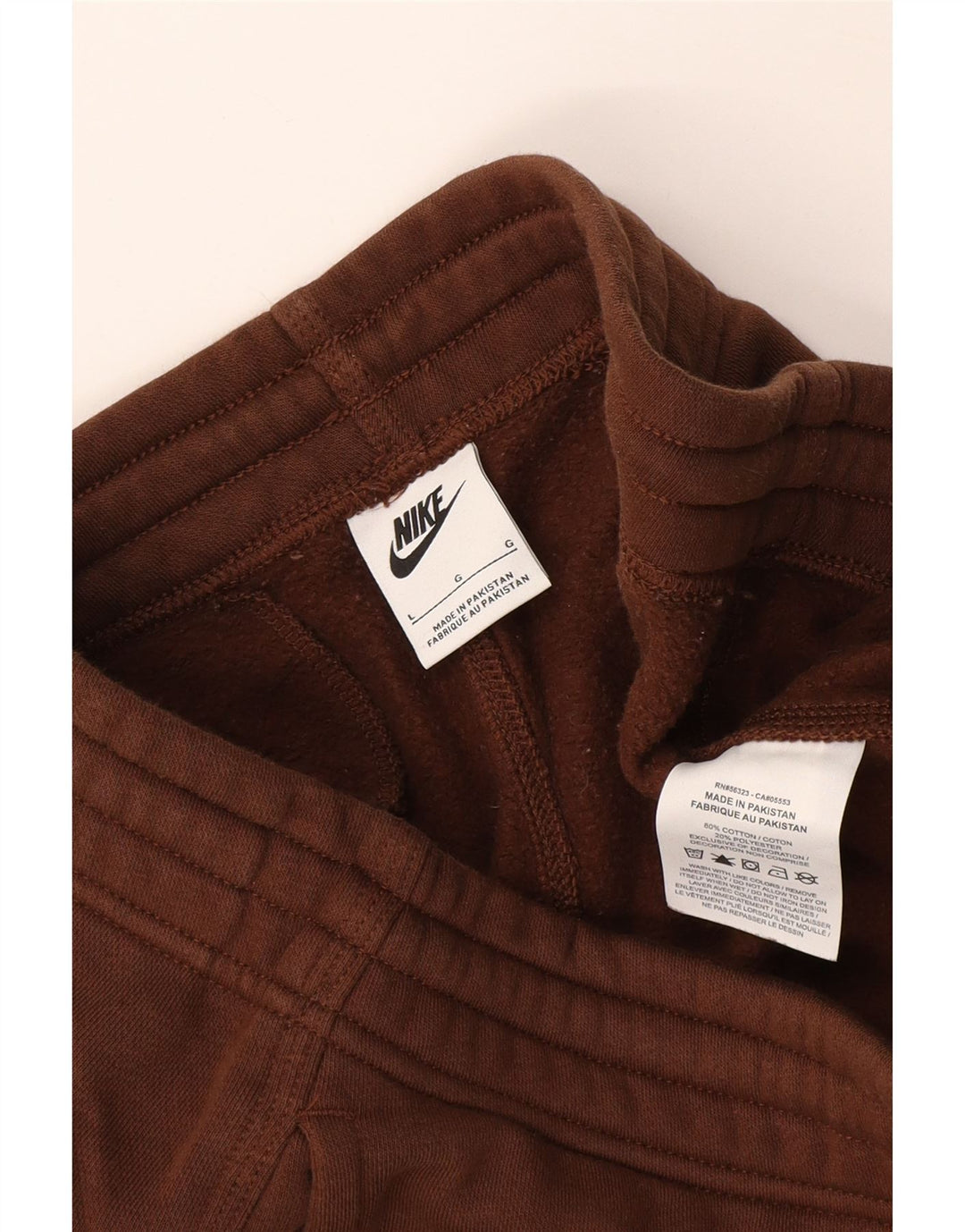 Ανδρική φόρμα Nike Παντελόνι Joggers μεγάλο καφέ βαμβακερό