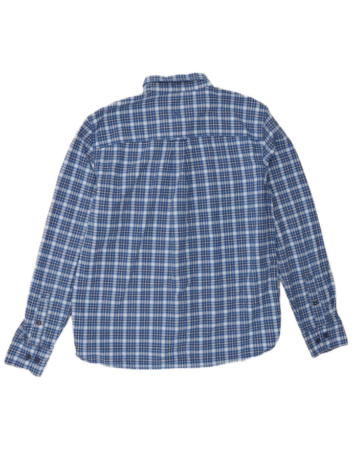 Ανδρικό πουκάμισο Fat Face Large Blue Check Cotton
