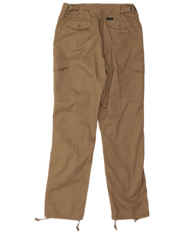 Vintage Ανδρικό ίσιο παντελόνι Cargo W32 L32 Beige Polyester