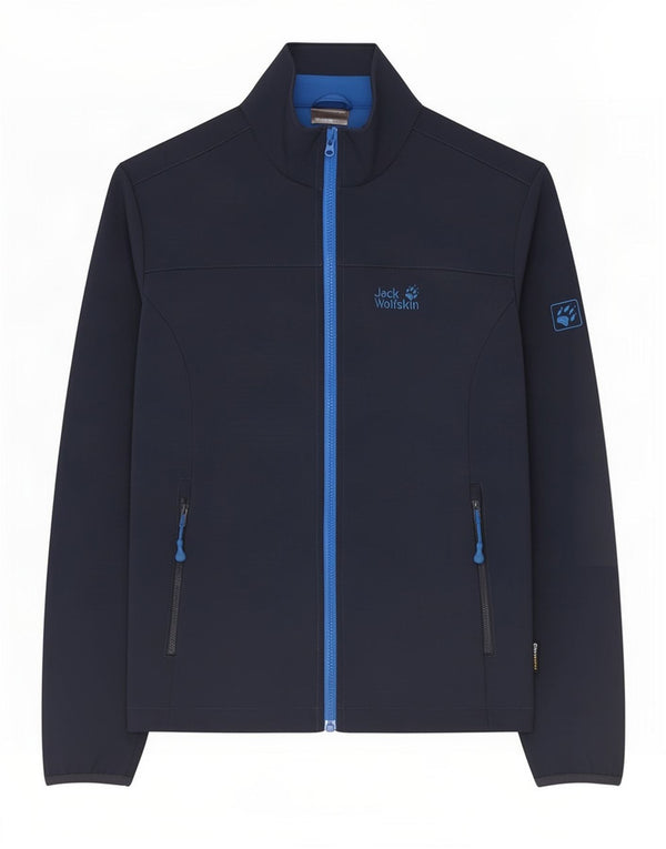Ανδρική φόρμα Jack Wolfskin Top Jacket UK 36/38 Medium Navy Blue Polyester