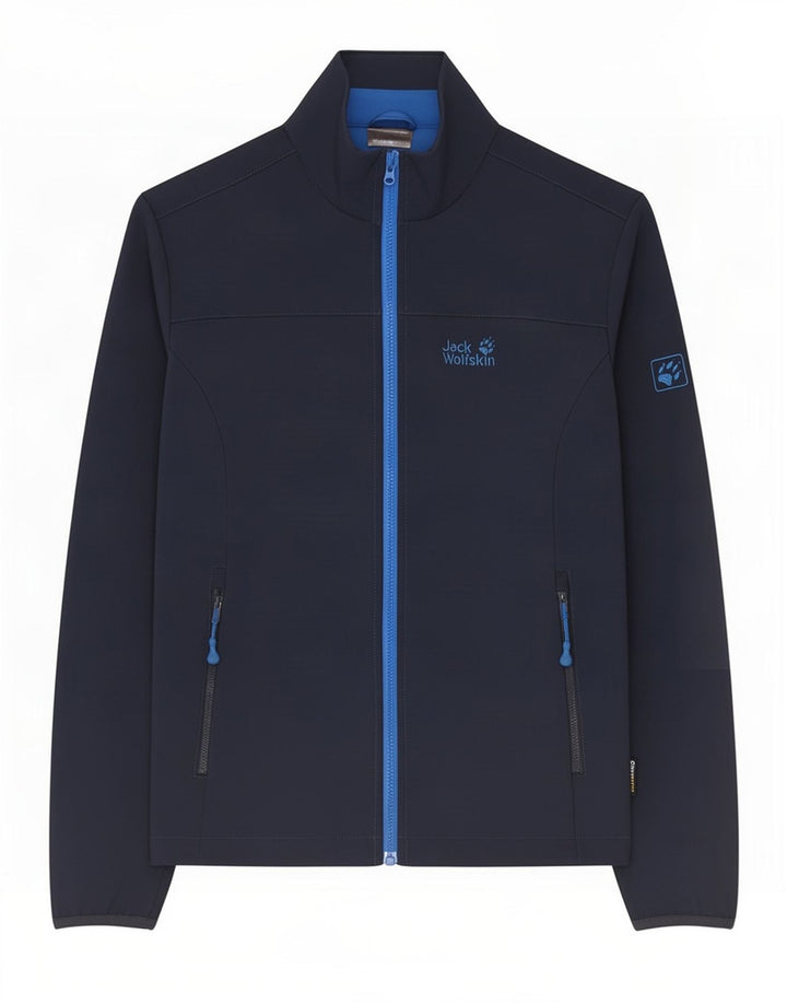 Ανδρική φόρμα Jack Wolfskin Top Jacket UK 36/38 Medium Navy Blue Polyester