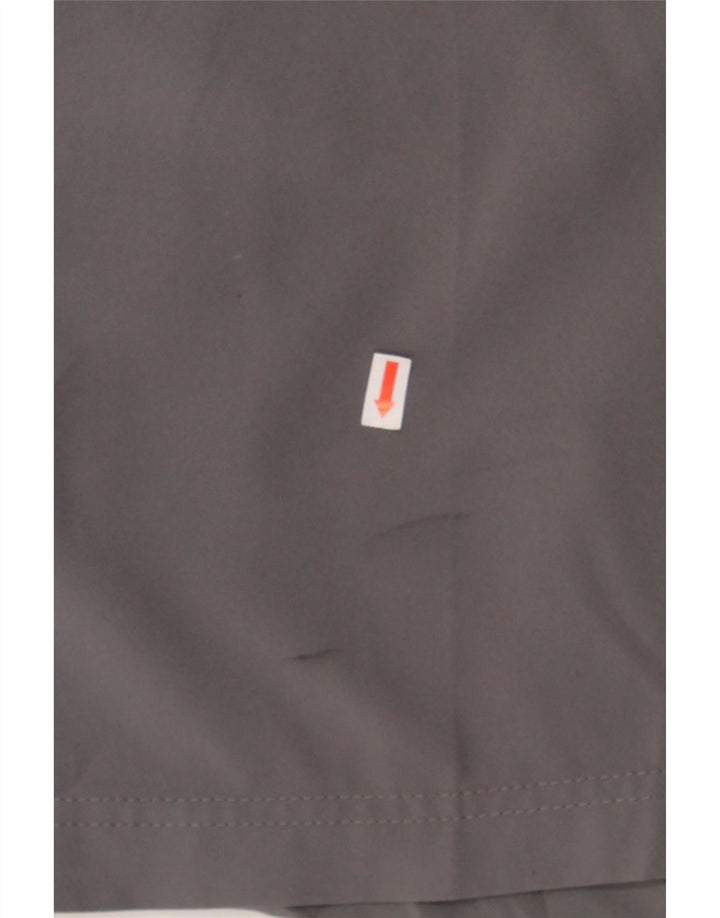 VINTAGE Mens Chino Shorts W36 Large  Grey Polyester Vintage Vintage and Second-Hand Vintage from Messina Hembry 