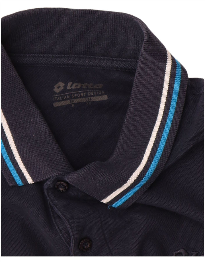 Lotto Ανδρικό πουκάμισο Polo Μικρό Navy Blue