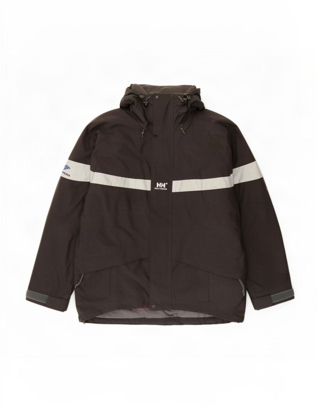 Ανδρικό μπουφάν με κουκούλα Helly Hansen UK 38 Medium Grey Colourblock