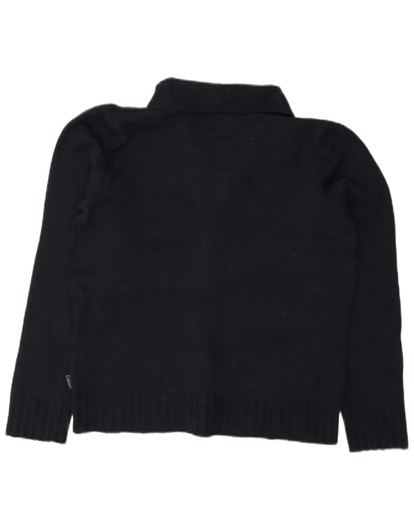 Ανδρικό πουλόβερ ζακέτα Armani Collezioni IT 52 Large Navy Blue