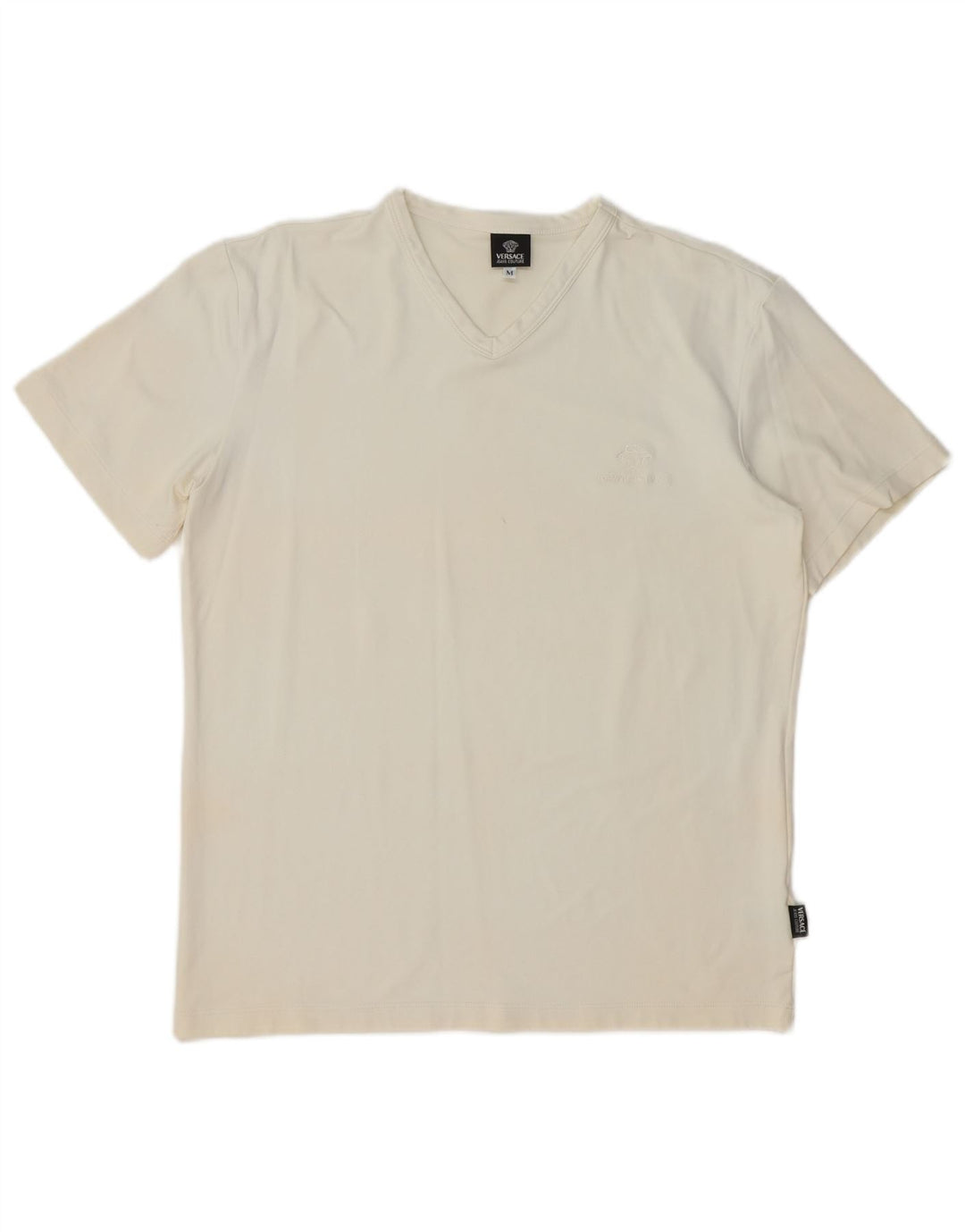 Ανδρικό T-Shirt Versace Ittierre Top Medium White Polyamide